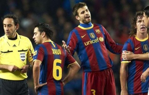 前金哨回击皮克：别自相矛盾 你对阵巴萨会放水吗？